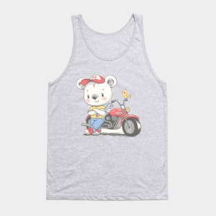 Funny rider Tank Top